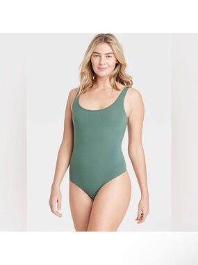 Auden Women's Luxe 4-Way
Stretch Tank Bodysuit
